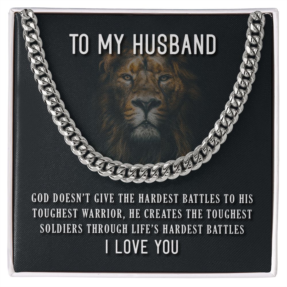 Style and Strength Combined: Cuban Link Chain for Your Husband - AGTC