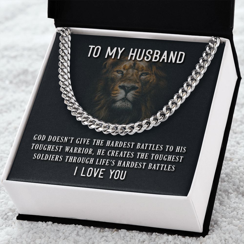 Style and Strength Combined: Cuban Link Chain for Your Husband - AGTC