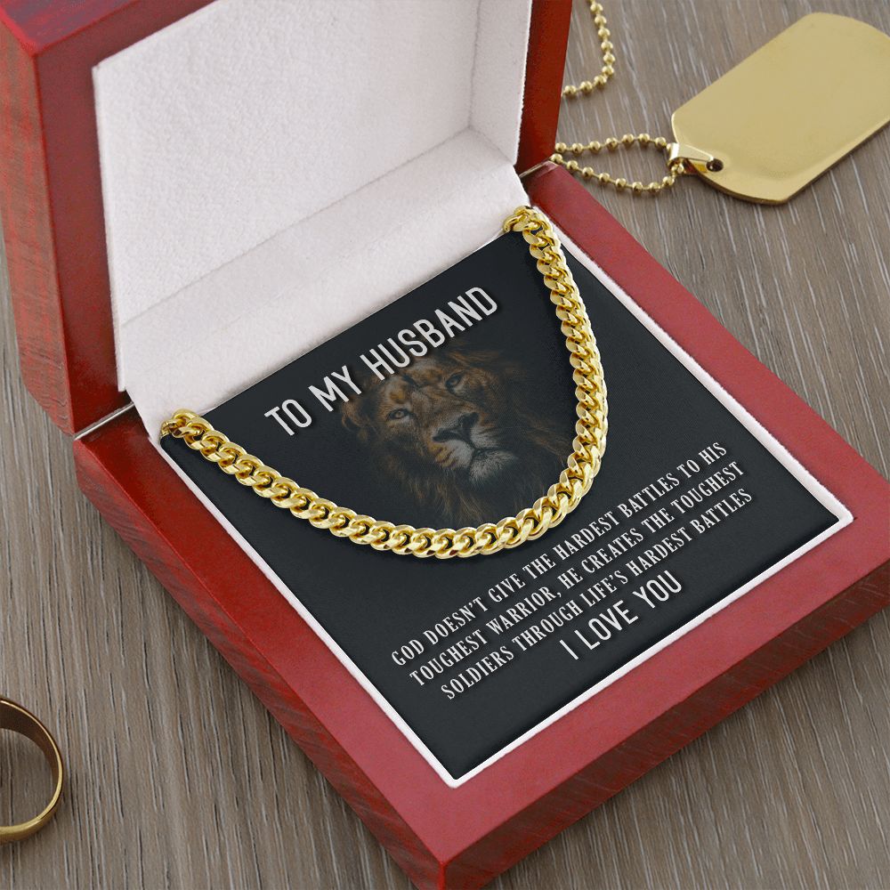 Style and Strength Combined: Cuban Link Chain for Your Husband - AGTC
