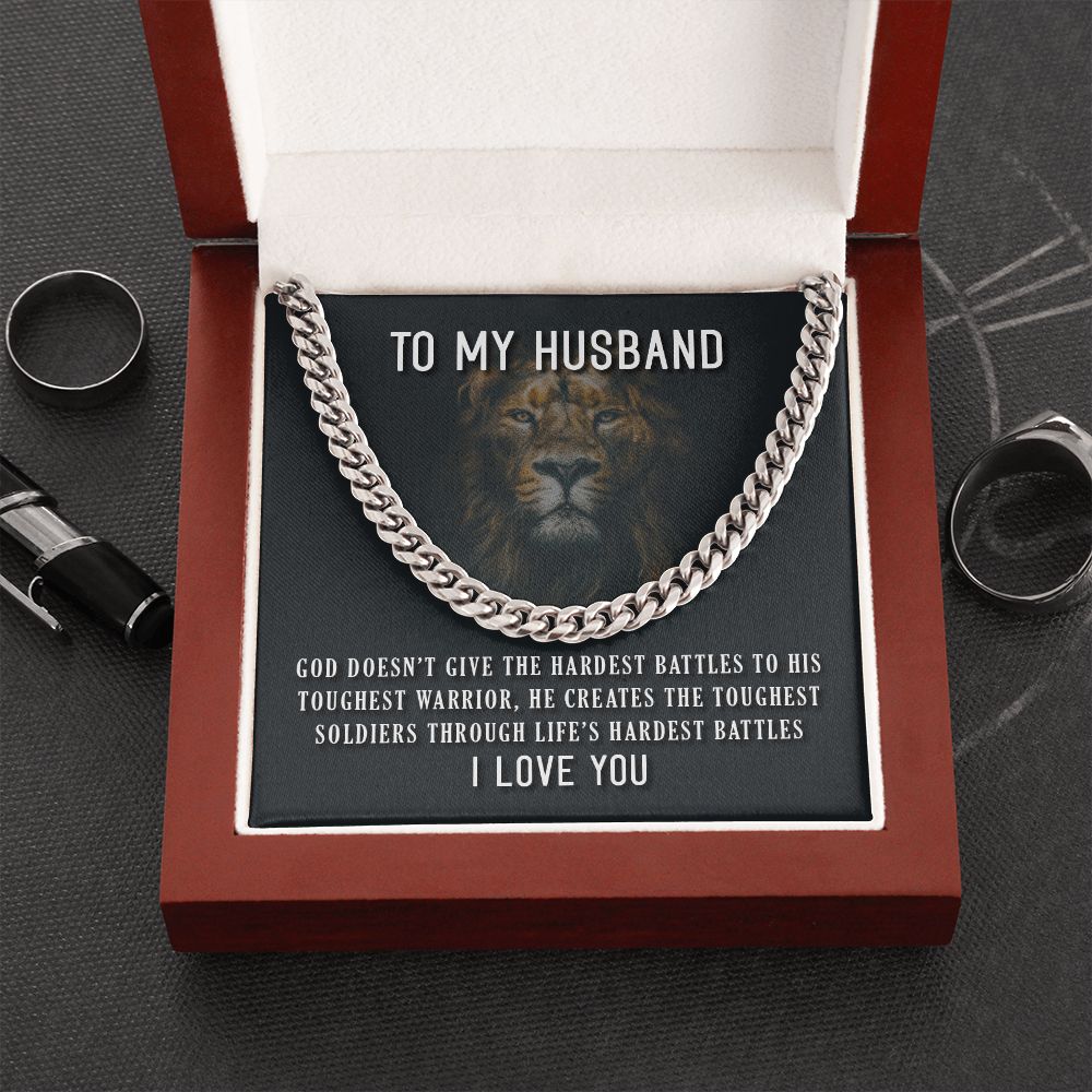Style and Strength Combined: Cuban Link Chain for Your Husband - AGTC