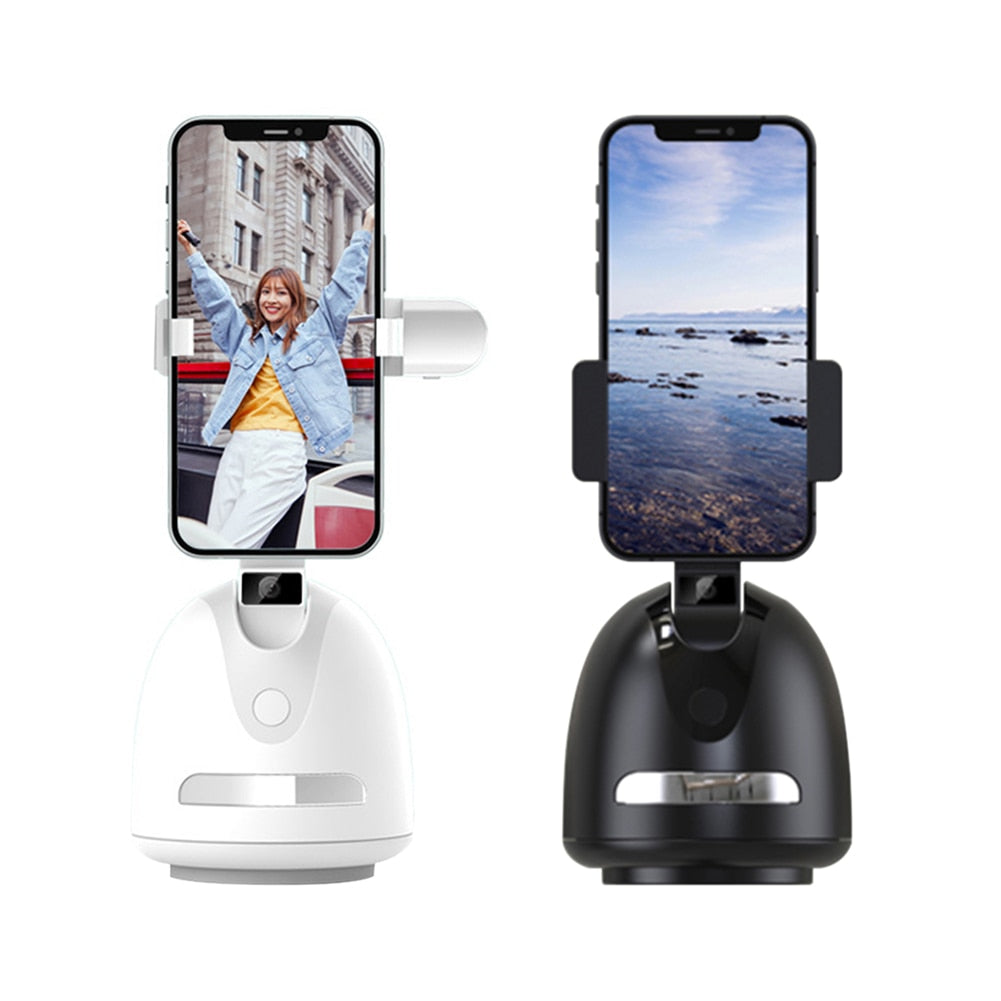 Auto Face Tracking Gimbal Stabilizer Phone Tripod Accessories 360 Rotation Live Smart AI Follow-Up Photo Vlog Video Recorder - AGTC