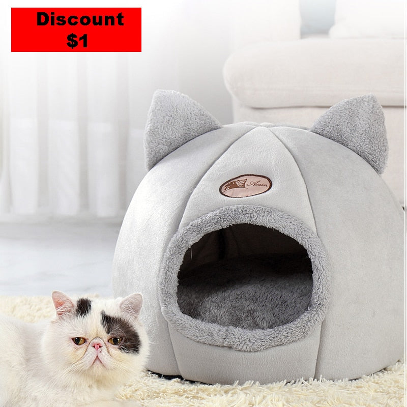 New Deep Sleep Comfort In Winter Cat Bed - AGTC