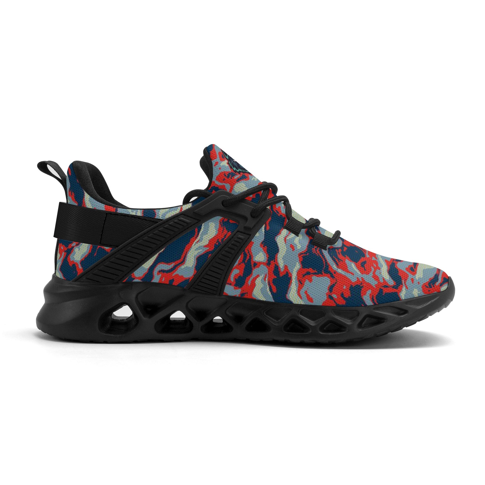 Camo Wolf | Men's New Elastic Sport Sneakers - Stylish and Comfortable - AGTC