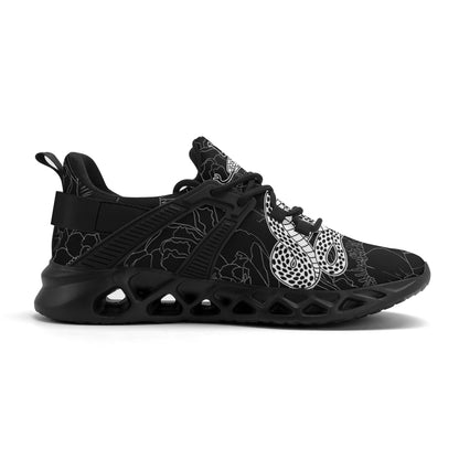 King Cobra | Men's New Elastic Sport Sneakers - Lightweight and Comfortable - AGTC