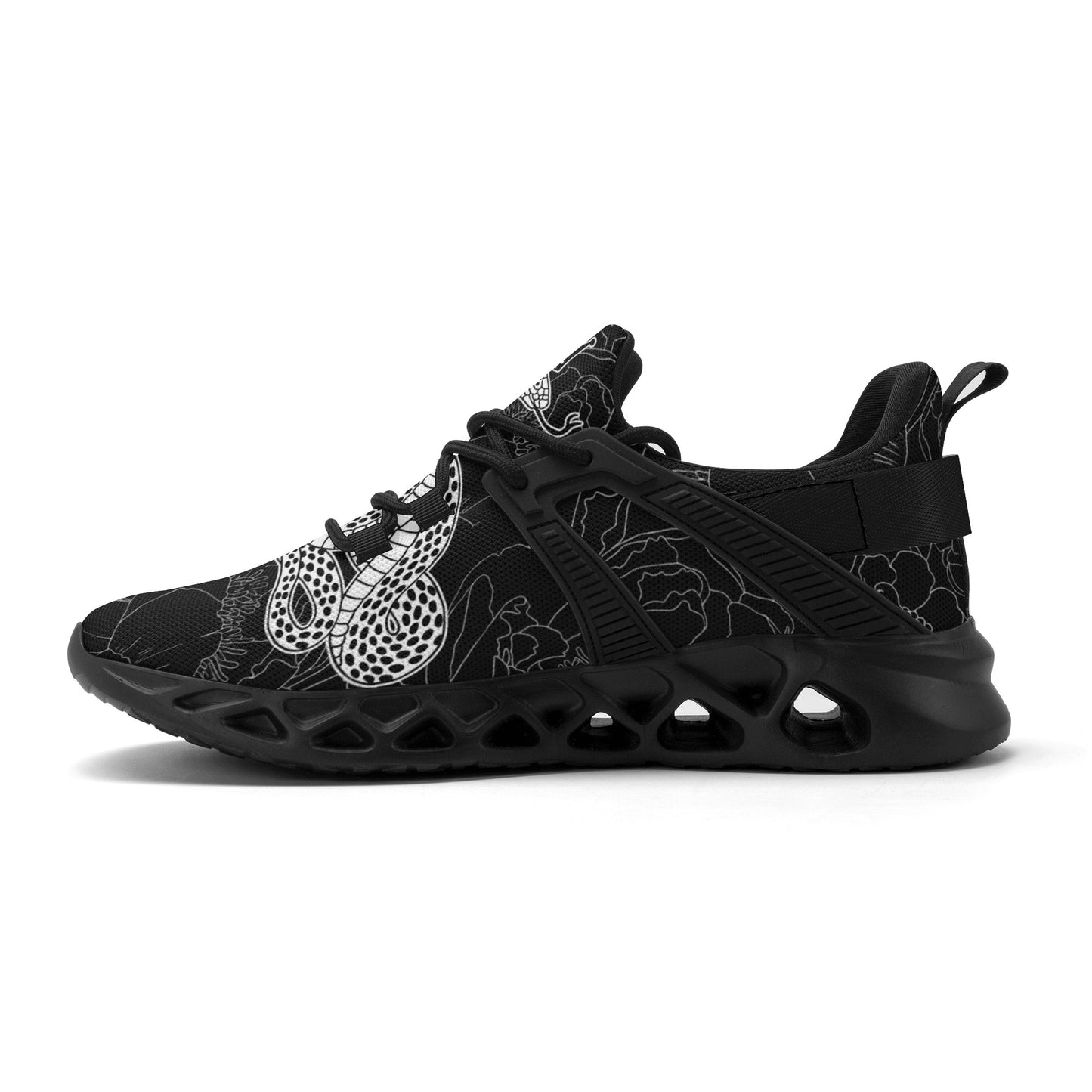 King Cobra | Men's New Elastic Sport Sneakers - Lightweight and Comfortable - AGTC