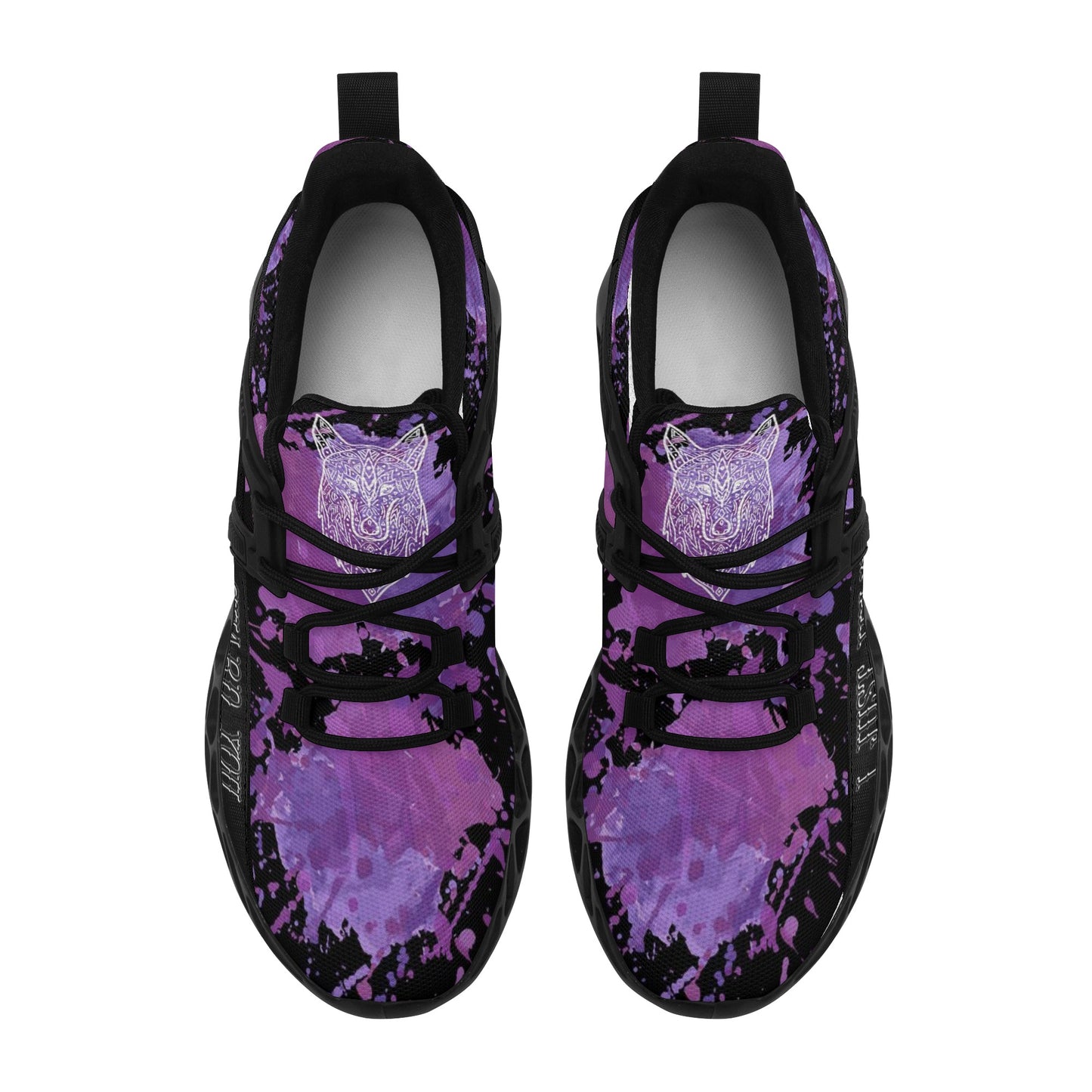 Purple Rain! Mens New Elastic Sport Sneakers - AGTC