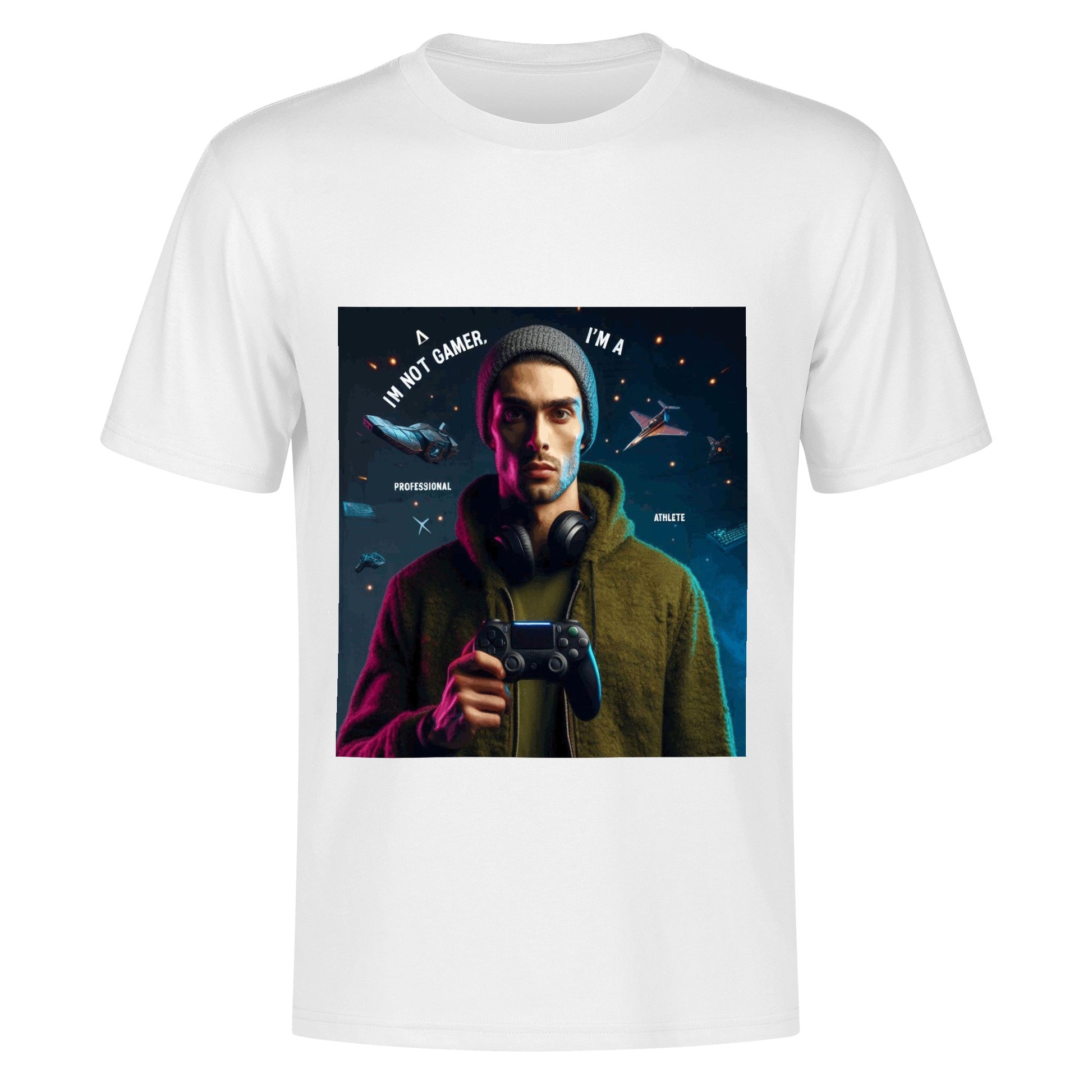 Pro Gamer | Mens Cotton Front Back Printing T Shirt - AGTC