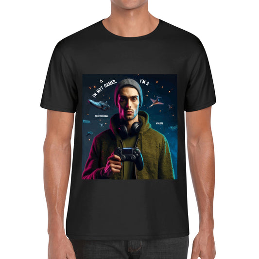 Pro Gamer | Mens Cotton Front Back Printing T Shirt - AGTC