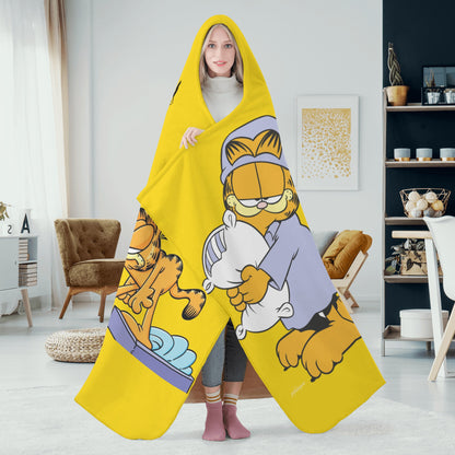 Garfield | Customizable Hooded Blanket - AGTC