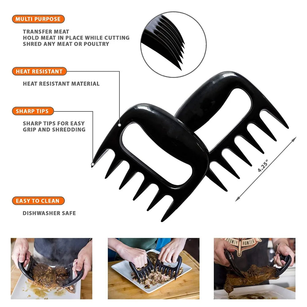 Shred and Handle Meats Like a Pro with Durable Meat Claws