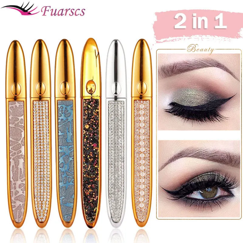 Magnetic-Free Glam: Waterproof Self-Adhesive Eyeliner Pen for Effortless False Eyelashes Application - AGTC