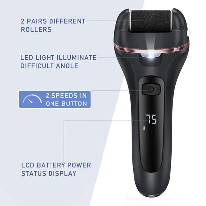 Professional Electric Foot File for Dead Skin and Callus Removal - AGTC