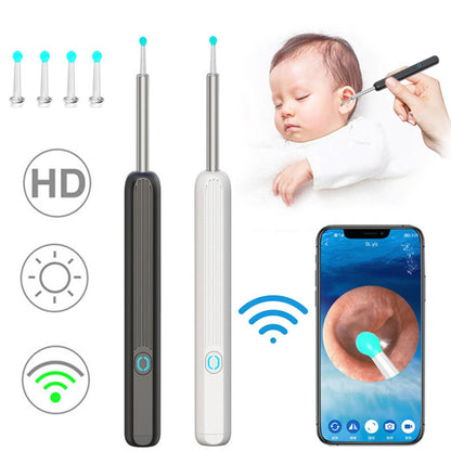 Smart Visual Ear Cleaner - Safe and Effective Earwax Removal Tool with Camera - AGTC