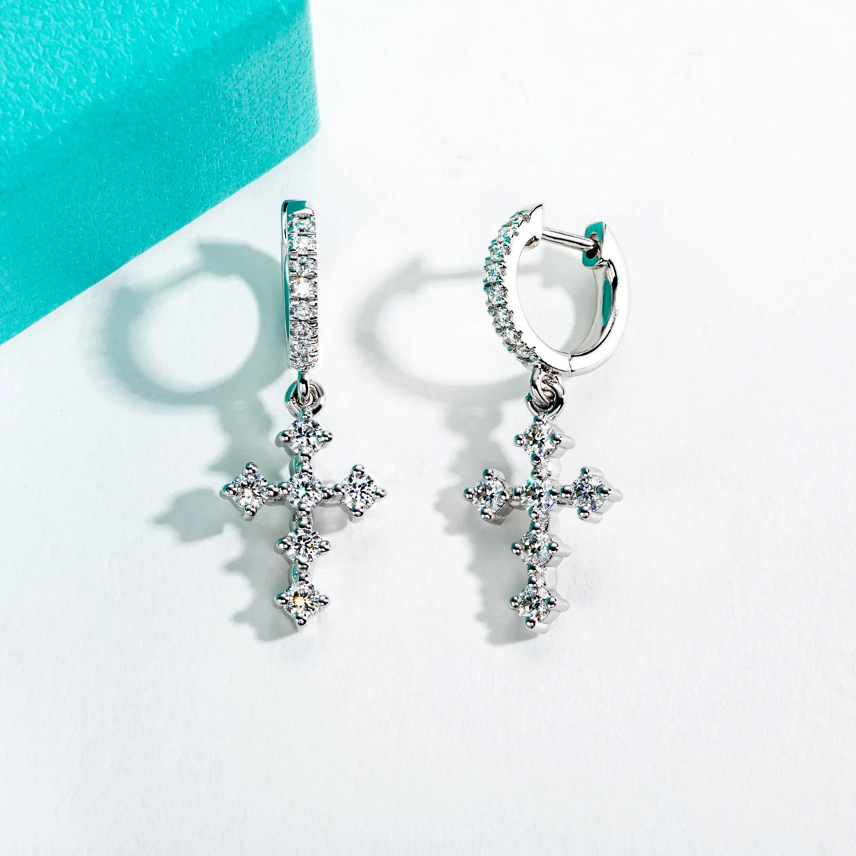 Earrings shown from different angle