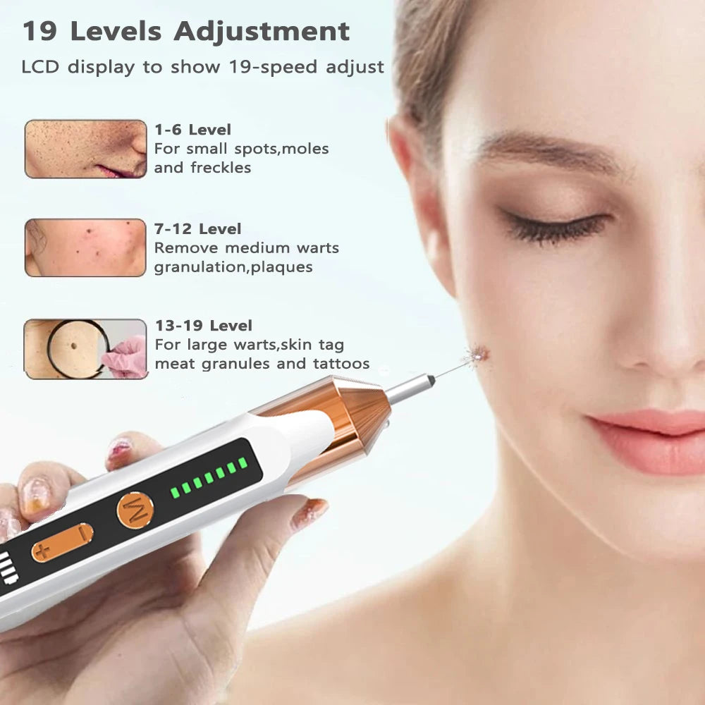 Wart and Skin Blemish Remover Plasma Pen