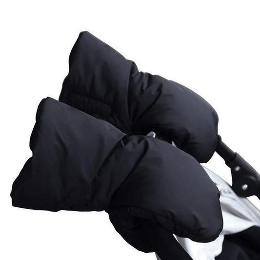 Winter Warmth for Moms: Baby Stroller Gloves - Waterproof, Thick, and Cozy Hand Muffs, Essential Pram Accessory for Cold Days! - AGTC
