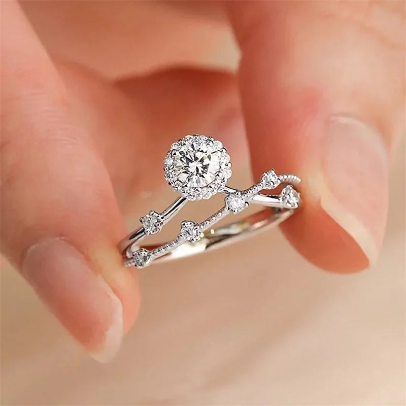 Sterling silver ring setting