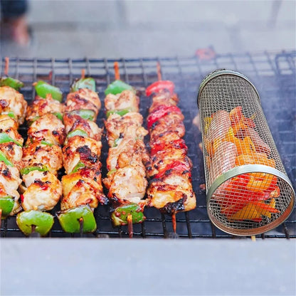 Cylindrical Shape Maximizes Grilling Space