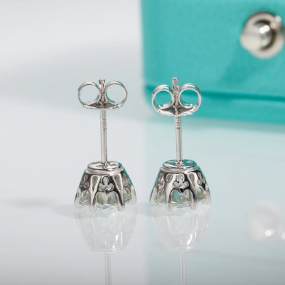 Earrings shown from different angles