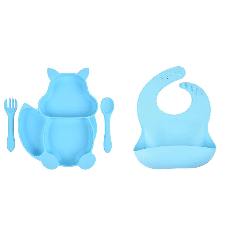 Silicone Baby Dinnerware Set-7
