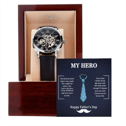 Timeless Love for Dad: Give Him the Gift of Memories this Father's Day with a Personalized Watch Box. - AGTC