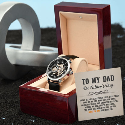 An Unforgettable Father's Day: Show Your Love with a Personalized Watch Box and a Touching Message - AGTC