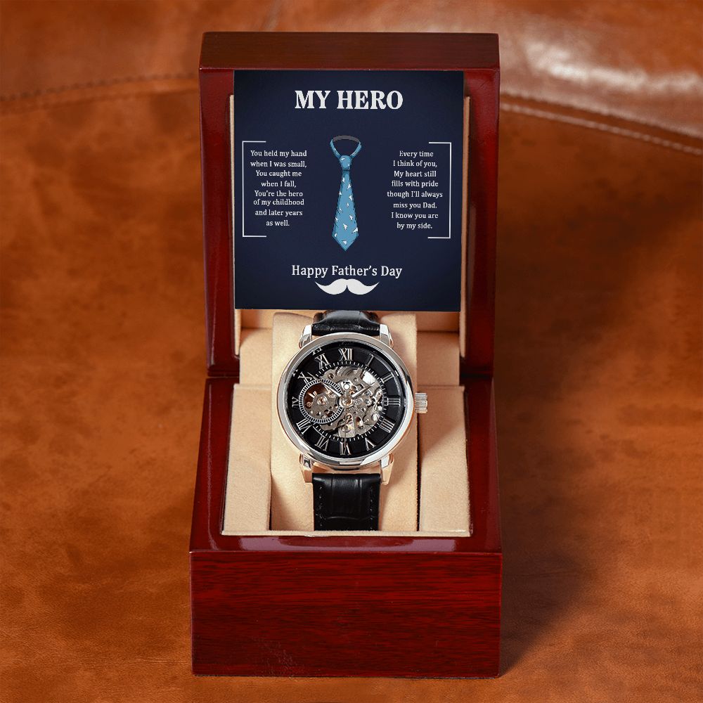 Timeless Love for Dad: Give Him the Gift of Memories this Father's Day with a Personalized Watch Box. - AGTC