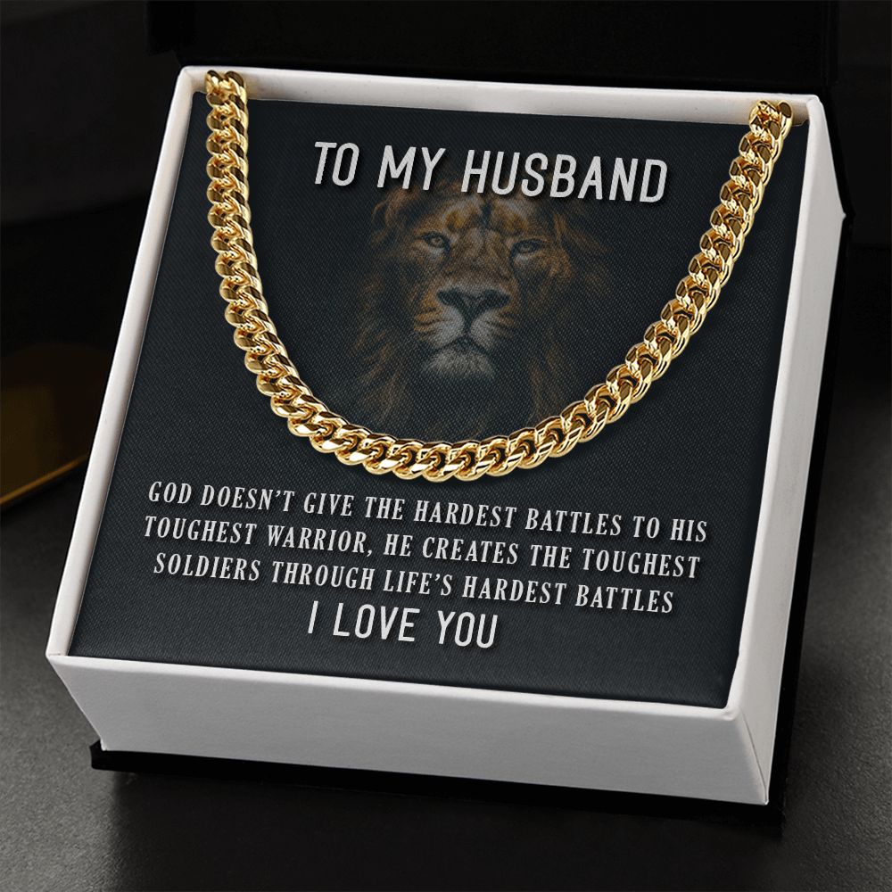 Style and Strength Combined: Cuban Link Chain for Your Husband - AGTC