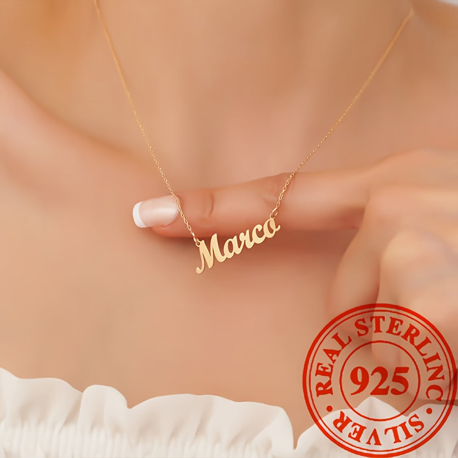 Customized necklace as a gift