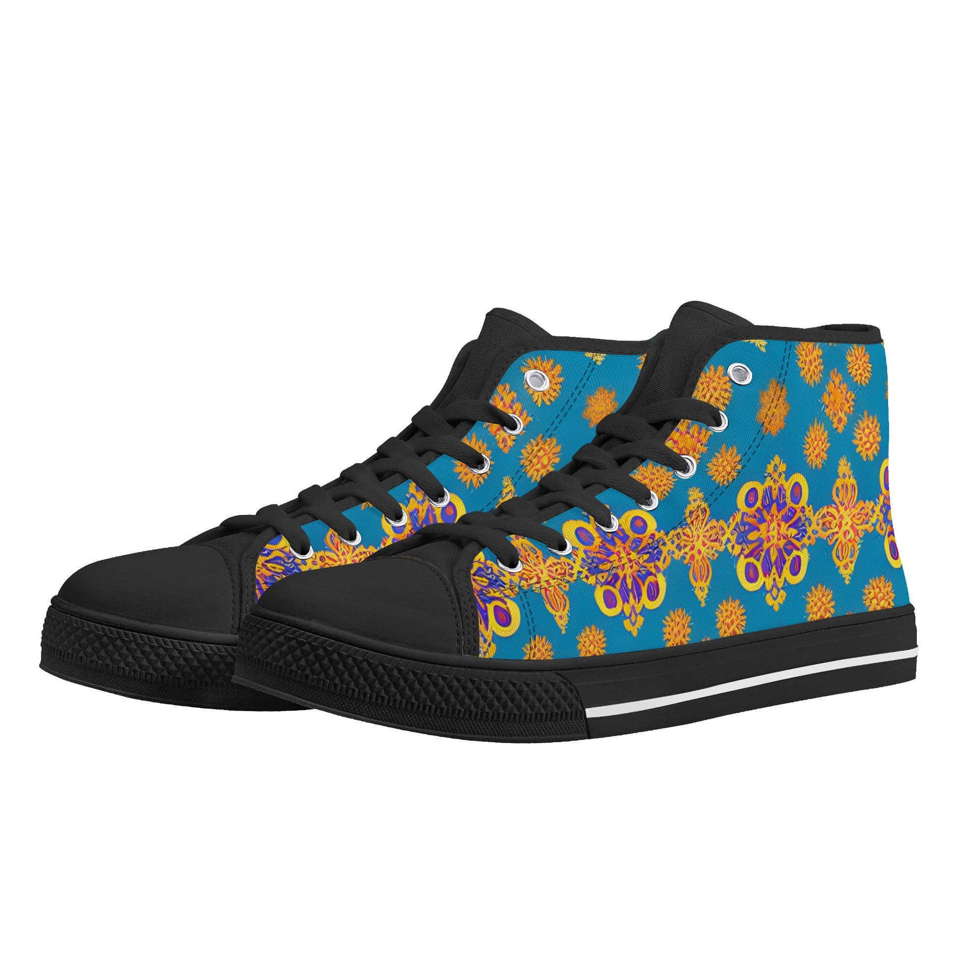 Arabesque | Womens Lightweight High-Top Canvas Shoes | Comfortable, Stylish, and Durable - AGTC