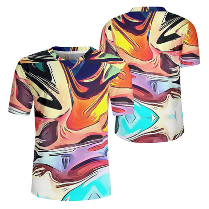 Picasso | Mens All Over Printing Rugby Jersey - AGTC