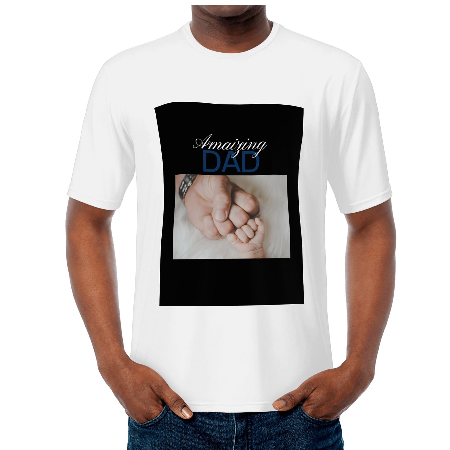 Proud Dad | Mens All Over Print T-shirts - AGTC