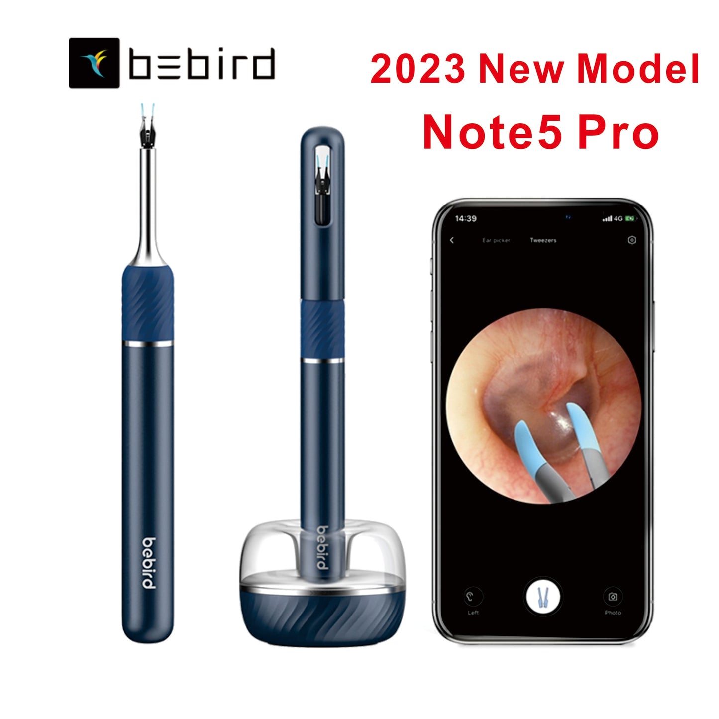 Bebird Note 5 Pro Max - Safe and Effective Earwax Removal Tool with Camera. - AGTC